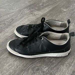yeah-golden goose black men’s shoes
